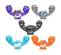 Heroes of Goo Jit Zu Meteor Madness Goo-Slingers, Stretch & Launch Your Figures Into Battle for Some Rapid Battle-Blast Action, Goo-Slingers 5 Pack, Cosmic Metallic Goo-Slingers