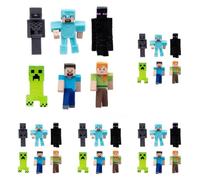Heroes of Goo Jit Zu Minecraft Minis - Squishy, Stretchy, Mini Minecraft Characters, Styles May Vary (Pack of 5)