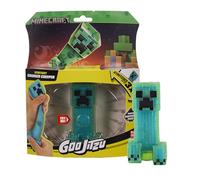 Heroes of Goo Jit Zu Minecraft Stretchy Characters, Creeper, Super Stretchy Goo Filling With Hidden Gunpowder Piece Inside