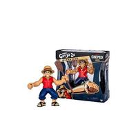 Heroes of Goo Jit Zu One Piece Luffy Stretchy 7 inch Collectible Action Figure, with Accessories