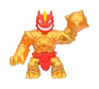 Heroes of Goo Jit Zu Smash Strikers, Crunchy Blazagon, Goo Filled Action Figure Armored with The Ultimate Smashing Fist Weapon, Stretch Him Up to 3 Times His Size - Sensory Toys
