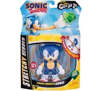 Heroes of Goo Jit Zu Sonic the Hedgehog - Chaos Emerald Sonic Stretchy Hero, Squeeze Sonic's Body To Reveal The Chaos Emerald Within His Goo