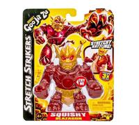Heroes of Goo Jit Zu Stretch Strikers Hero Pack, Stretchy Action Figure Blazagon, Unique Goo Filling, Stretches Up To 3 Times Their Size