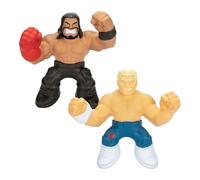 Heroes of Goo Jit Zu WWE Stretchy Superstars 2 Pack, 2 Figure Pack with Roman Reigns and Cody Rhodes, Both with Unique Superstar Gel Filling, Stretch Them Up to 3 Times Their Size