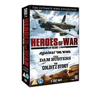 Heroes of War Vol 1 (Dambusters, The/Against The Wind/Colditz Story) [DVD]
