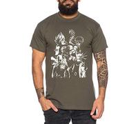 Heroes One Manga Men's T-Shirt Anime Piece, Größe2:Small, Farbe2:Khaki