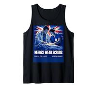 Heroes WEAR Scrubs Nurses and Doctors NHS Tank Top