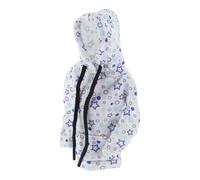 HEROFFIX 1 Pc Gear Shift Knob Cover Decoration Stick Shifting Handle Protector 17x11.5cm/6.69"x4.53" White,Blue,Purple Dots Hoodie Style Polyester