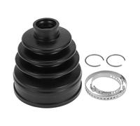 HEROFFIX 1 Set CV Joint Boot Kit for BMW X3 2018-2024 for BMW X4 2019-2024 Inner Constant Velocity Joint Boot W/Clamps No.31608680223 Black Rubber