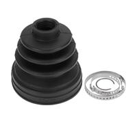 HEROFFIX 1 Set CV Joint Boot Kit for Mini Cooper 2002-2008 Inner Constant Velocity Joint Boot W/Clamps No.31600002881 Black Rubber