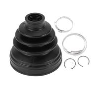 HEROFFIX 1 Set CV Joint Boot Kit for Nissan Maxima 2002 for Nissan Juke 2014-2017 Inner Constant Velocity Joint Boot W/Clamps No.397416N225 Black Rubber