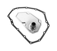 HEROFFIX 1 Set Transmission Filter Gasket Kit for Nissan Kicks 2018-2024 Engine Automatic Transmission Filter Kit No.3172850X0A Silver Tone Metal Rubber