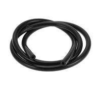 HEROFFIX 1pc for Air and Water Silicone Vacuum Tubing Hose High Temperature Automotive Vacuum Line 4FT 3/16" 5mm ID 3mm Thickness Black Silicone