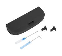 HEROFFIX Car Sunglasses Case for Mercedes-Benz E Class 2013-2016 Eyeglasses Holder Storage Box Plastic Black 1 Set