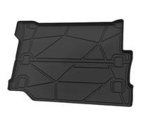 HEROFFIX Flat Face Cargo Liner Rear Trunk Mat Trunk Cargo Luggage Boot Tray Mat Irregular Pattern for Jeep Wrangler JL 2018-2023 Anti-Slip