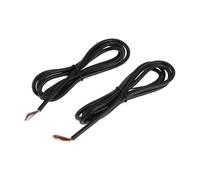HEROFFIX for Monitor and Backup Reverse Rear View Parking Camera Video Cable Extension Backup Camera 8Pin Female Video Cable 1.2m/3.94ft Black Plastic,Metal