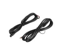 HEROFFIX for Monitor and Backup Reverse Rear View Parking Camera Video Cable Extension Backup Camera 5Pin Male Video Cable 1.2m/3.94ft Black Plastic,Metal