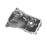 HEROFFIX No.06B103603P Engine Oil Pan Oil Pan Sump Transmission Oil Pan for Volkswagen PASSAT 2000-2005 Aluminum Silver Tone