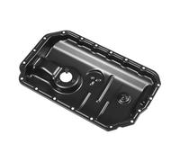 HEROFFIX No.06E103600C Engine Oil Pan Oil Pan Sump Transmission Oil Pan for Audi A4 2007-2015 Iron Black