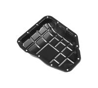 HEROFFIX No.215103C150 Engine Oil Pan Oil Pan Sump Transmission Oil Pan for Hyundai Sonata 2009-2010 Iron Black