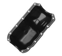 HEROFFIX No.46543513 Engine Oil Pan Oil Pan Sump Transmission Oil Pan for Fiat 500 2007-2024 Iron Black