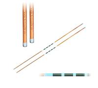 HEROGOLF Hero Alignment Stick Wooden - The Modern Alignment Stick for Training in Golf (Standard, Green/White)