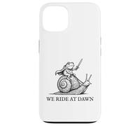 Heroic Frog Knight Riding Snail Vintage Art Case for iPhone 13