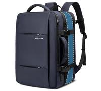 HEROIC KNIGHT Travel Laptop Backpack, Flight Approved Carry on Backpack, 17.3 Inch Water Resistant Busines Laptop Rucksack, Hand Luggage Bag With USB Charging Port, Underseat Cabin Bag For Men Women