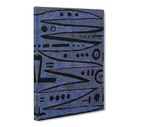 Heroic Strokes Of The Box By Paul Klee Canvas Print | Gallery Wrapped 30mm Frame Wall Art | 30x20 inches | Ready to Hang | Classic Picture | Living Room Bedroom Lounge Office