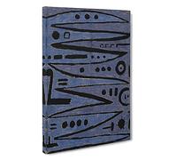 Heroic Strokes Of The Box By Paul Klee Canvas Print | Gallery Wrapped 30mm Frame Wall Art | 30x20 inches | Ready to Hang | Classic Picture | Living Room Bedroom Lounge Office