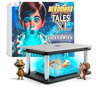 Heromask Tales Pro Giant Version - A 3D Storyteller Inside a Pyramid [4-10 years] | An Educational Gift That Teaches Values - Compatible with any tablet!