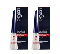Herome - 2x Pack Nail Strengthener Extra Strong, 10ml | Nail Growth Treatment for Weak and Brittle Nails, Hardening Nail Polish, Nail Repair Must-Have