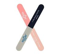 Herome - Nail File 4-Ways | Double-Sided File with 4 Grits, Washable Nail Files, Professional Manicure Prep Tool, Must-Have Manicure Accessories, Shape and Repair Nails