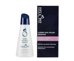 Herome - Nail Polish Remover 120ml | Acetone Free, Suitable for Acrylic Nails, Natural Nails, Hydrating Formula, Mild and Gentle Nail Varnish Remover