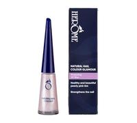 Herome Natural Nail Colour Glamour With Strengthening effect - Nail Polish That Protects Nails From Tearing - For a Sophisticated French Manicure - 10ml.