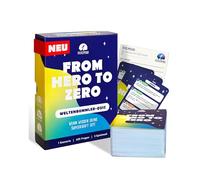 HEROMIND Globetrotter Quiz Game - Quiz Game Adults & Family - Knowledge Games from 2 People from 14 Years - General Knowledge Question Games and World Travel Game as a Gift for Travelers