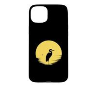 Heron Birds at Sunset Animal Wildlife Bird for Men Women Case for iPhone 15 Plus