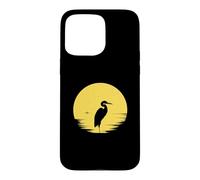 Heron Birds at Sunset Animal Wildlife Bird for Men Women Case for iPhone 15 Pro Max