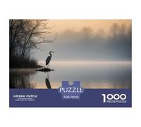 Heron Jigsaw Puzzles for Adults Kids Interesting Puzzles 1000 Pieces Educational Games for Adults Gifts 70x50cm/1000pcs