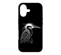 Heron Line Art Birdwatcher Case for iPhone 17