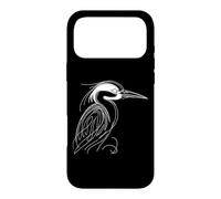 Heron Line Art Birdwatcher Case for iPhone 17 Pro Max