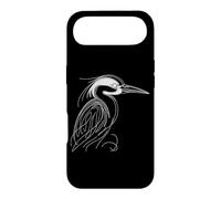 Heron Line Art Birdwatcher Case for iPhone Air