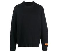 Heron Preston crew-neck intarsia jumper - Black S