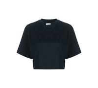 Heron Preston embroidered-logo cropped T-shirt - Black XS-S-M-L