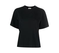 Heron Preston logo-embroidered organic cotton T-shirt - Black XS-S-L