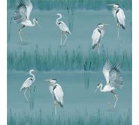 Heron River Wallpaper Blue Arthouse 100213Ah