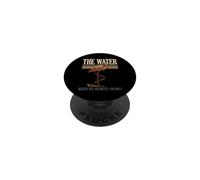 Heron The Water Keeps Its Secrets So Do I PopSockets Adhesive PopGrip