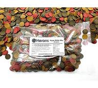 HERONS - Algae Wafer Mix - 16 mm Sinking Wafers with Spirulina - For All Bottom Feeding Fish - With Vitamins and Minerals - Enhance Colour and Improves Digestion - 200 Grams