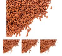 HERONS - Cichlid Colour Sticks - 10mm Sticks - For all Cichlids, American, Malawi and Tanganyika - Natural Colour Enhancers - With Gammarus, Seaweed and Astaxanthin - 50 Grams (Pack of 4)