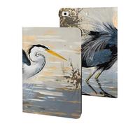 Herons in Swampy Coastal Slim Case Compatible with iPad 10th 9th 8th 7th Generation 2022 2021 2020 2019 Protective Cover Stand